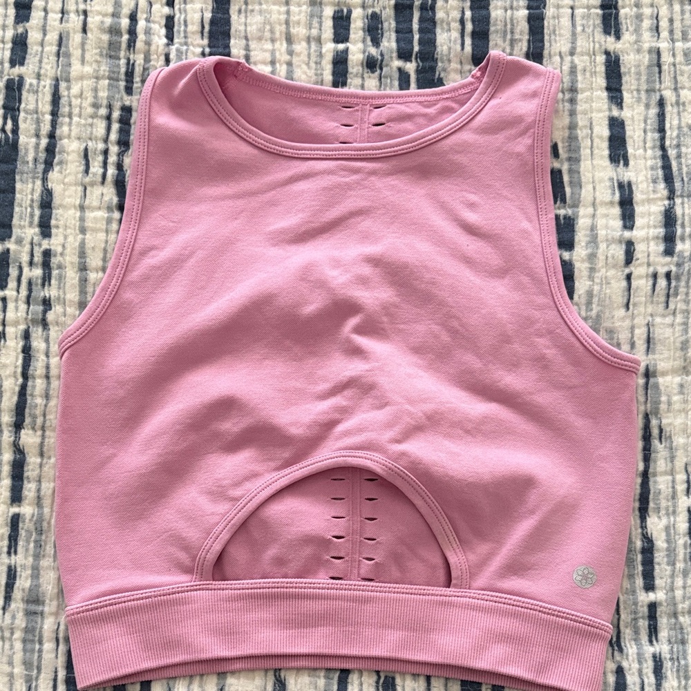 AURA ATHLETICA cropped workout top